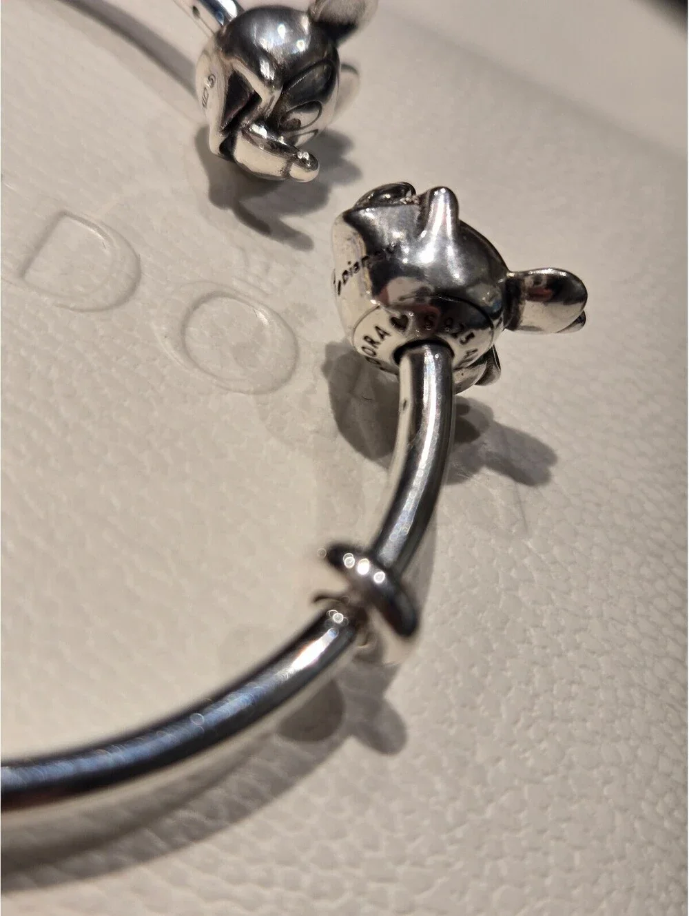 Pandora bracelet s925 ale disney mickey minnie bangle